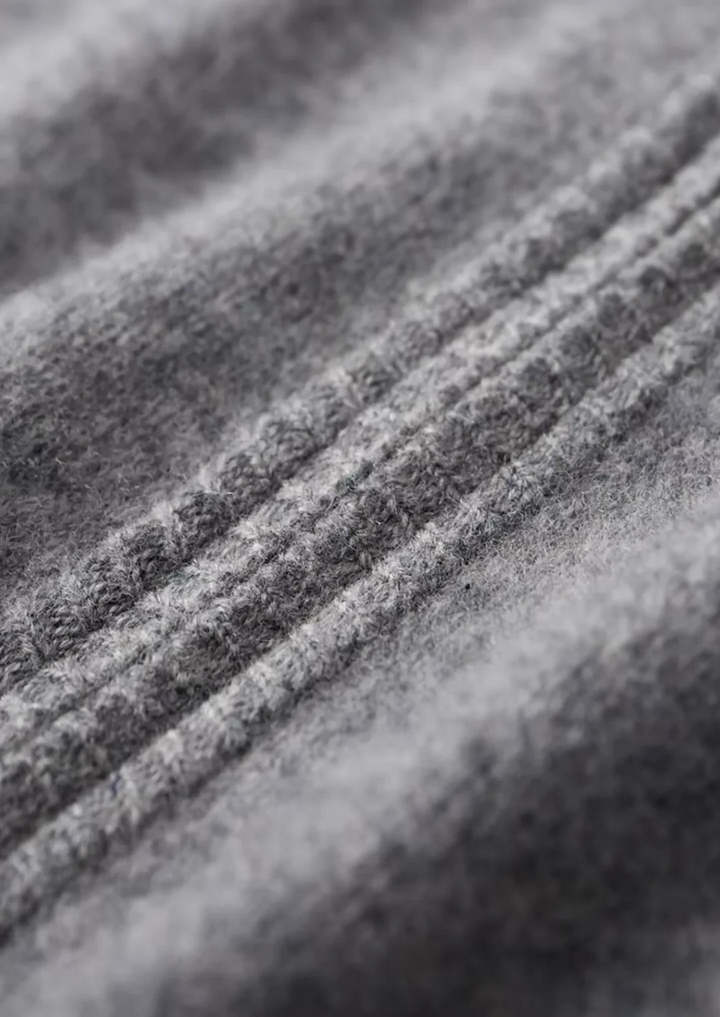 Pure Merino Wool Full-Zip Cardigan